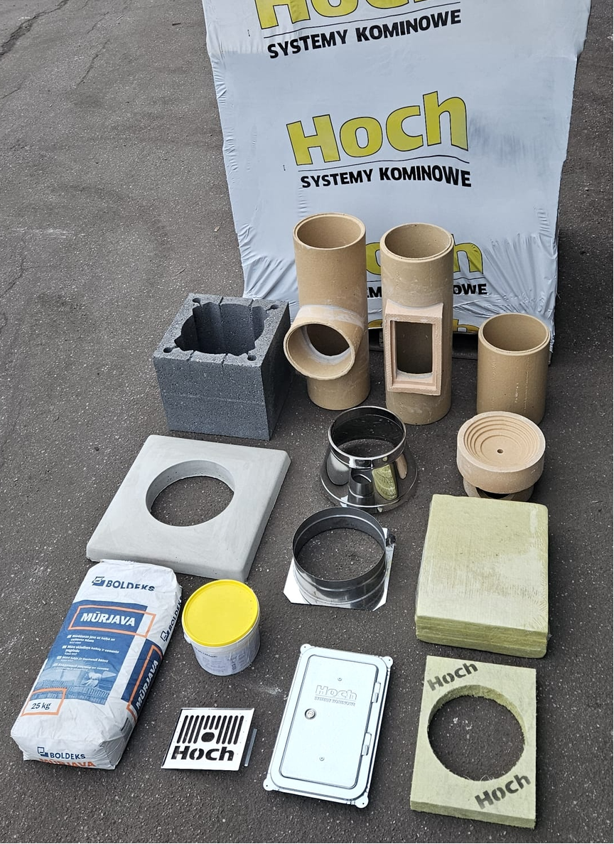 HOCH Keramiskais Dūmvads UNIVERSĀLS (bez ventilācijas)