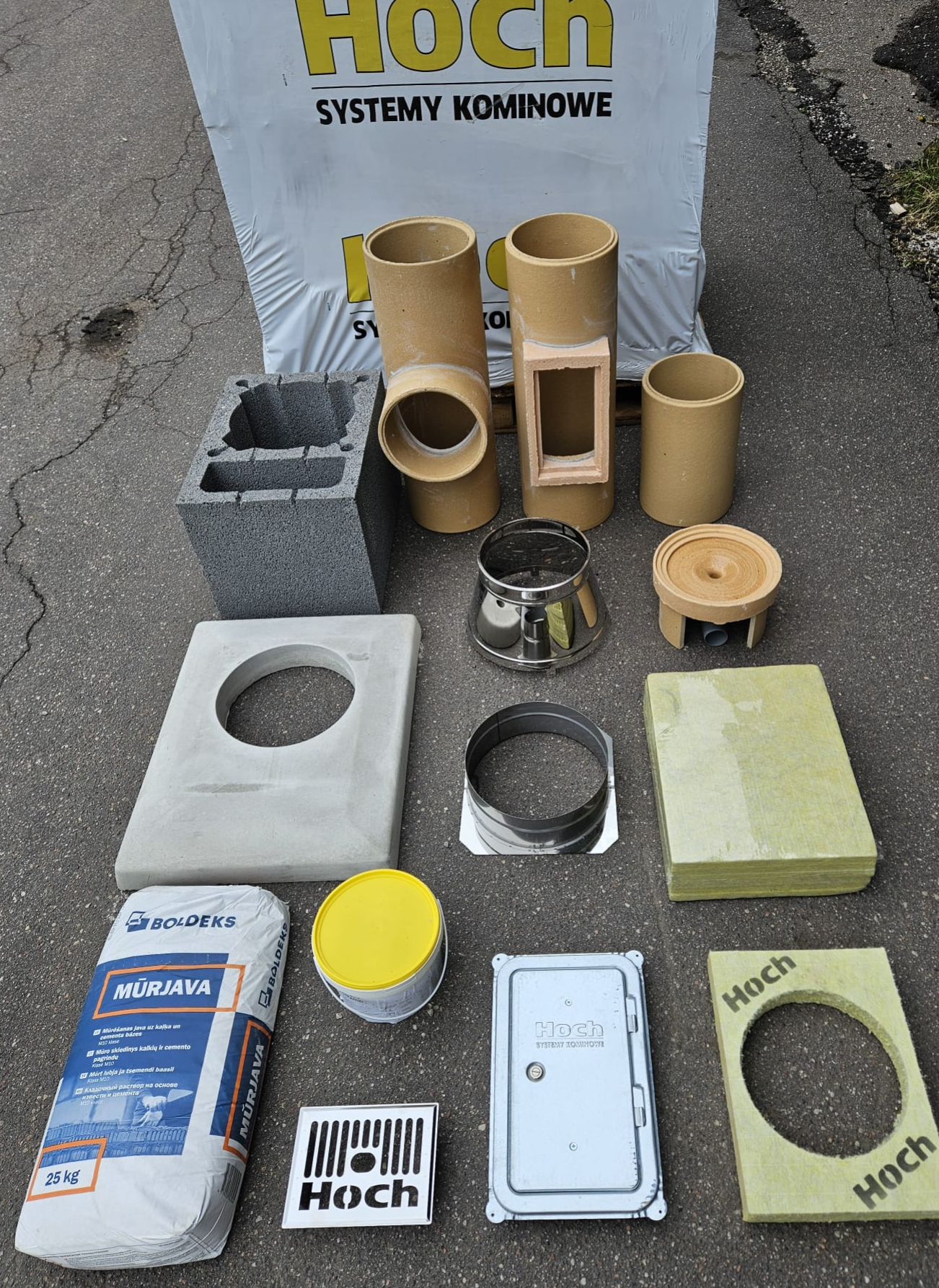 HOCH Keramiskais Dūmvads UNIVERSĀLS (ar ventilāciju)